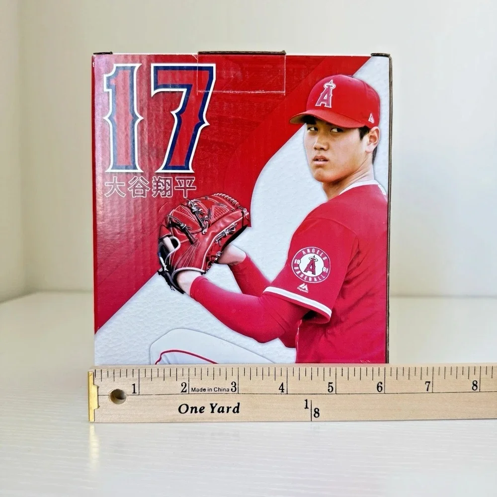 Shohei Ohtani Double Bobblehead LA Angels Rookie 2018 SGA New In Box Pitcher Bat